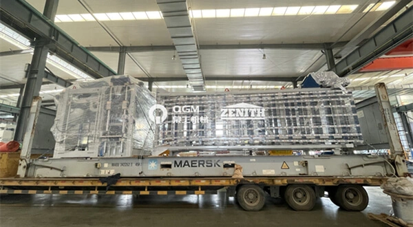 QGM New ZN1200C helautomatisk blokkanlegg til Mexico - Hjelper lokal gjenoppbygging etter jordskjelvet i Mexico