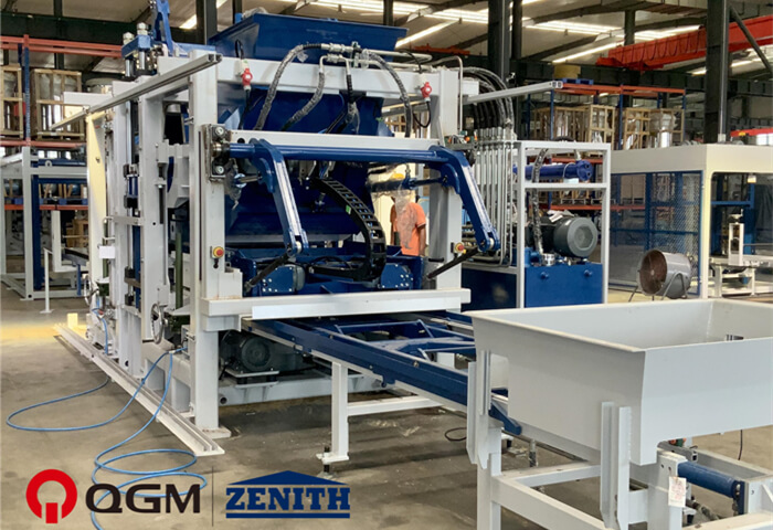 Ny prosjektsending | Helt ny ZN900C blokkfremstillingsmaskin ble levert fra QGM til Bangladesh