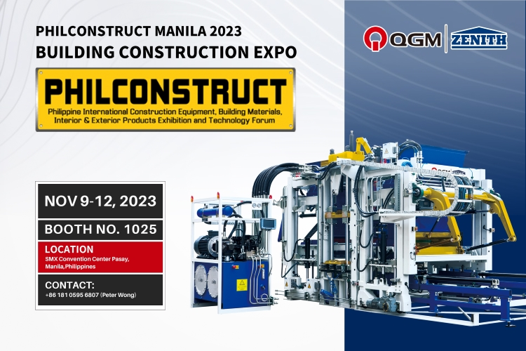 QGM Group-invitasjon til PHIL CONSTRUCT MANILA 2023