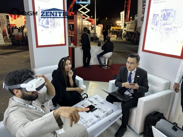 QGM-ZENITH deltok på 2023 Saudi Big 5 Expo.