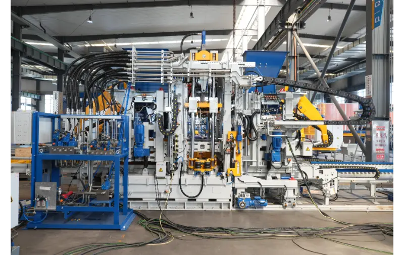 Quangong Machine ZN900-2 Brick Production Line: Styrket av intelligens, bygger en ny benchmark, effektiv og grønn murstein