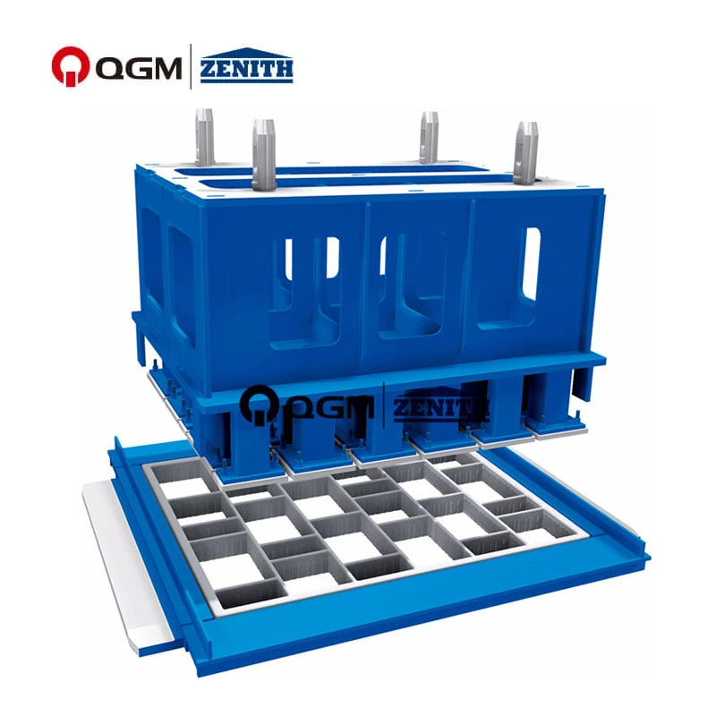 Utleggersteinblokkformer